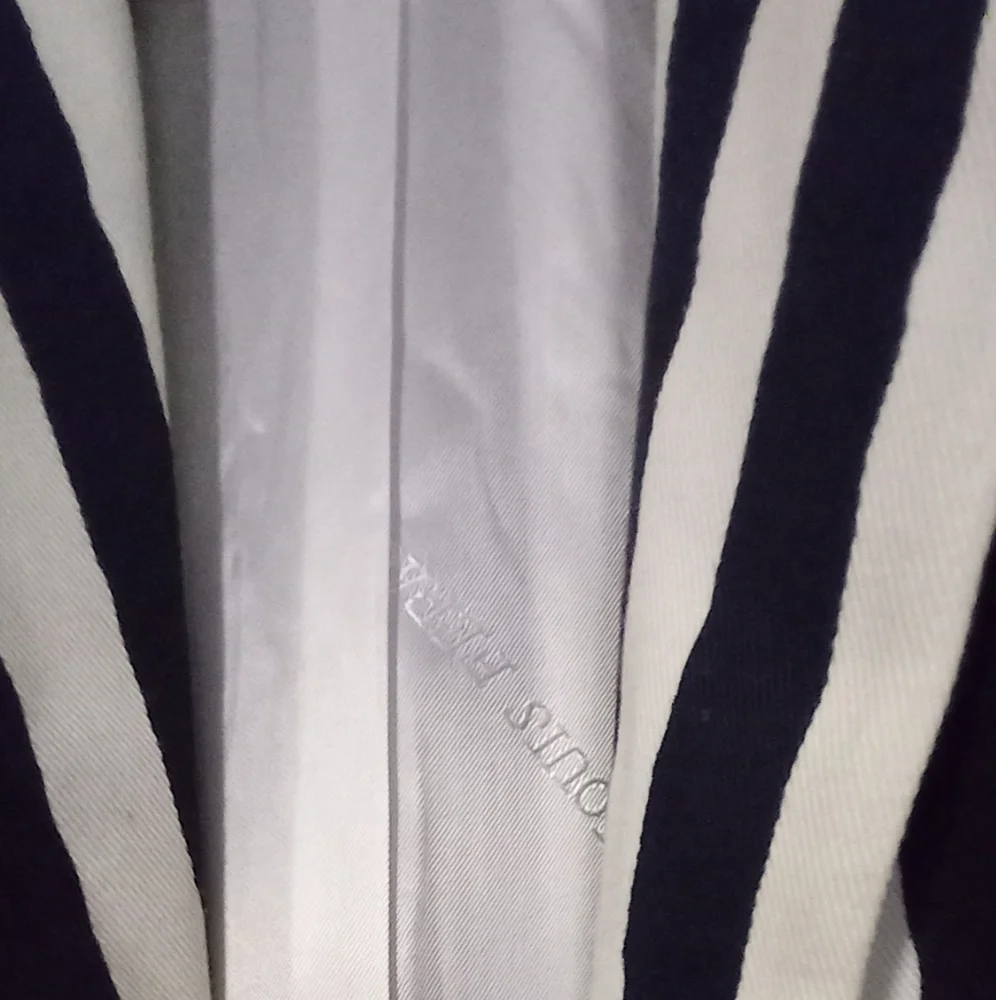 Louis Feraud 80's Vintage Navy rockstar Blazer 10 authentic - Picture 10 of 10